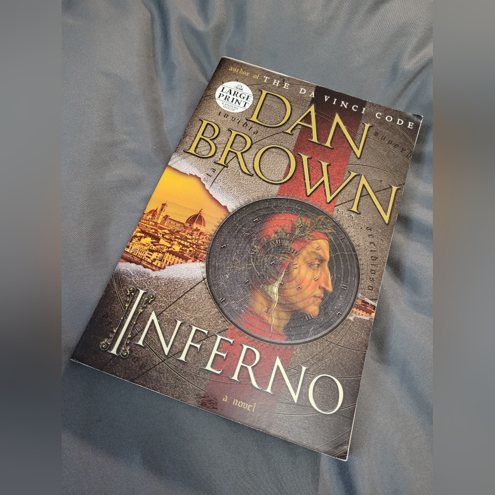 ✨️3/$25✨️ Inferno by Dan Brown Large Print Paperback